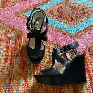 Michael Kors Black Wedge